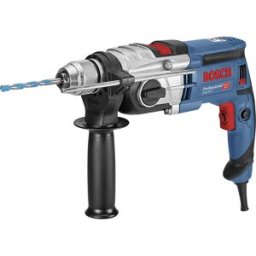 Bosch Berbequim de percussão GSB 20-2 Professional , com bucha de aperto rápido, dentro de L-CASE com punho adicional, Berbequim de percussão GSB 20-2 Professional, com bucha de aperto rápido, dentro de L-CASE com punho adicional. Motor potente de 850 Wat