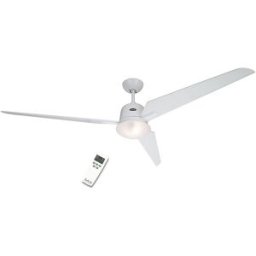 kaiserkraft Ventoinha de teto ECO AVIATOS, Ø da pá do rotor 1620 mm, pintado a branco brilhante/pintado a branco, Ventoinha de teto ECO AVIATOS, Ø da pá do rotor 1620 mm, pintado a branco brilhante/pintado a branco. Adequado para inclinações até 38°. Mont
