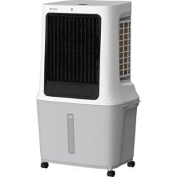 kaiserkraft Climatizador premium, 40 l, com Wifi, branco/cinzento, Climatizador premium, 40 l, com Wifi, branco/cinzento. Depósito de 30 l para uma refrigeração potente e duradoura. Controlo por Wi-Fi, comando à distância e ecrã LED. 1800 m³/h de fluxo de