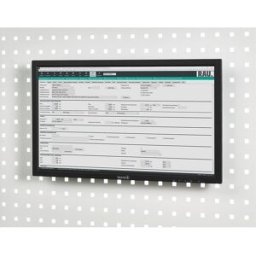 RAU Suporte para ecrã plano , para montagem na placa perfurada, LxPxA 130 x 25 x 130 mm, Suporte para ecrã plano, para montagem na placa perfurada, LxPxA 130 x 25 x 130 mm. Para todas as estruturas do sistema (placas perfuradas). Suporte para ecrã plano p