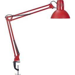 MAUL Candeeiro de mesa LED study , com base de aperto, vermelho, Candeeiro de mesa LED study, com base de aperto, vermelho. Clássico de design de sucesso (incl. lâmpada). Lâmpada para posto de trabalho profissional, elevada qualidade da luz. Extremamente