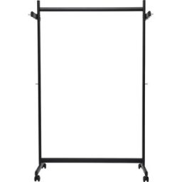 MAUL Bengaleiro samba , 1 barra para vestuário, 8 ganchos, 2 ganchos para malas de mão, preto, Bengaleiro samba, 1 barra para vestuário, 8 ganchos, 2 ganchos para malas de mão, preto. Bengaleiro de pé resistente e de alta qualidade, com um design elegante