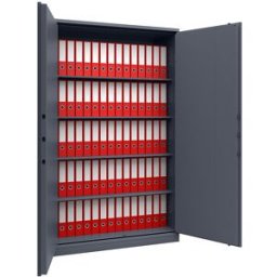 kaiserkraft Armário de segurança LIGHT, construção leve, AxLxP 1950 x 1200 x 500 mm, cinzento grafite, Armário de segurança LIGHT, construção leve, AxLxP 1950 x 1200 x 500 mm, cinzento grafite. Em versão leve - muito espaço de arrumação. Proteção contra i