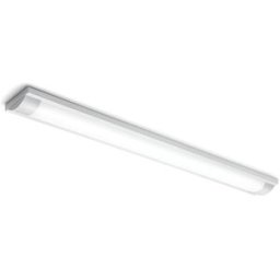 Hansa Candeeiro de teto LED , 41 watt, altura 46 mm, cinzento claro, Candeeiro de teto LED, 41 watt, altura 46 mm, cinzento claro. Luz forte em branco neutro para uma excelente iluminação da sala. Arranque imediato da lâmpada e sem cintilações. Tampa anti
