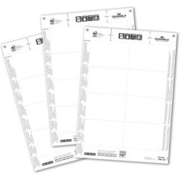 DURABLE BADGEMAKER para placas de inscrição , para AxL 60 x 90 mm, embalagem de 800 unid., branco, BADGEMAKER para placas de inscrição, para AxL 60 x 90 mm, embalagem de 800 unid., branco. Separação fácil da placa de inscrição. Rebordos lisos. 11 formatos
