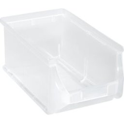 kaiserkraft Caixa de armazenagem à vista, CxLxA 355 x 205 x 150 mm, embalagem de 12 unid., transparente, Caixa de armazenagem à vista, CxLxA 355 x 205 x 150 mm, embalagem de 12 unid., transparente. Segurança testada através da marca TÜV/GS. Empilhamento s