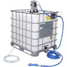 kaiserkraft Dispositivo de injeção de espuma, para IBC, 6,5 – 7,5 bar, Dispositivo de injeção de espuma, para IBC, 6,5 - 7,5 bar. Resistente a soluções alcalinas até pH 14. Já não é necessário um recipiente de pressão. Sistema duradouro graças aos materia