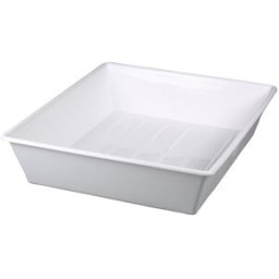 kaiserkraft Tabuleiro universal, capacidade 30 l, tabuleiro individual, Tabuleiro universal, capacidade 30 l, tabuleiro individual. Para substâncias agressivas e nocivas para o ambiente. Empilháveis, inquebráveis. Utilização universal, como cuba de experi