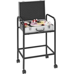 magnetoplan Trolley para mala de conferência , com 4 rodas, preto, Trolley para mala de conferência, com 4 rodas, preto. Este chassi rolante é um acessório bastante útil para a sua mala para conferência. Durante a apresentação, pode tirar os materiais e e