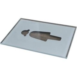 kaiserkraft Placa para porta com pictograma WC, AxL 148 x 105 mm, autocolante, senhoras, Placa para porta com pictograma WC, AxL 148 x 105 mm, autocolante, senhoras. No verso, o motivo é laminado com película de cor clara (prateado Avery 735 + decoração e