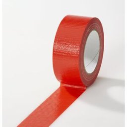 ratioform Fita de tecido , em diversas cores, embalagem com 24 rolos, vermelho, largura da fita 38 mm, Fita de tecido, em diversas cores, embalagem com 24 rolos, vermelho, largura da fita 38 mm. Ideais para a fixação e marcação. Elevada aderência - partic