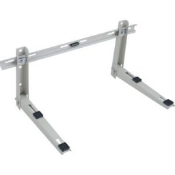 kaiserkraft Suporte de parede para unidade exterior 12000 BTU, CxLxA 450 x 850 x 350 mm, aço, galvanizado, Suporte de parede para unidade exterior 12000 BTU, CxLxA 450 x 850 x 350 mm, aço, galvanizado. Adequado para aparelhos de ar condicionado split de 7