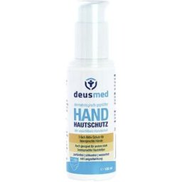 kaiserkraft Proteção da pele deusmed®, especialmente para as mãos, 100 ml, a partir de 2 unid., Proteção da pele deusmed®, especialmente para as mãos, 100 ml, a partir de 2 unid. Sem perfume. Resistente ao sabão e à água. Dermatologicamente testada. Made