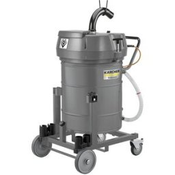 Kärcher Aspirador a seco/molhado especial IVR-L 100/24-2 Tc , 2400 W, recipiente de 100 l, Aspirador a seco/molhado especial IVR-L 100/24-2 Tc, 2400 W, recipiente de 100 l. Material robusto, design para utilização industrial com chassi rolante basculante.