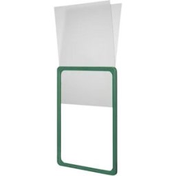 kaiserkraft Bolsa em U, para caixilhos para cartazes, A4, Bolsa em U, para caixilhos para cartazes, A4. Plástico robusto e reutilizável com frequência. Fácil de ler com scanner. Acessório para identificador de paletes. Protege as inserções contra intempér