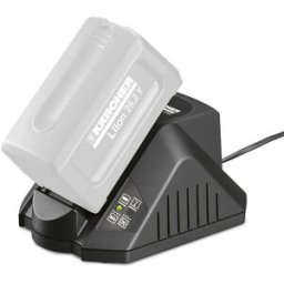 Kärcher Carregador rápido universal , com 1 placa conectora, tempo de carregamento de 1 h, Carregador rápido universal, com 1 placa conectora, tempo de carregamento de 1 h. Carregador rápido universal com 1 encaixe para baterias. Tempo de carregamento de