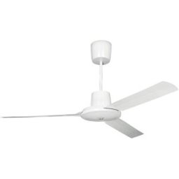 kaiserkraft Ventoinha de teto EVOLUTION, Ø da pá do rotor 1420 mm, pintado a branco, Ventoinha de teto EVOLUTION, Ø da pá do rotor 1420 mm, pintado a branco. Adequado para inclinações até 38°. Montagem fácil. 3 pás. Adequado para montagem de luminárias. V