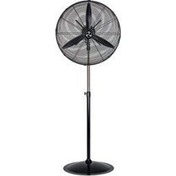 kaiserkraft Ventoinha de pé industrial IP44, com roda de pás, preto, Ventoinha de pé industrial IP44, com roda de pás, preto. Proteção contra o pó e salpicos de água de acordo com a IP44. Certificação de acordo com a diretiva de Máquinas 2006/42/CE Parte