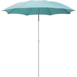 kaiserkraft Guarda-sol, design redondo, Ø 2000 mm, armação branca, aqua, Guarda-sol, design redondo, Ø 2000 mm, armação branca, aqua. Design clássico. Tecido de 8 peças. Fator de proteção solar FPS 40. O guarda-sol possui um diâmetro de 2 m e está disponí