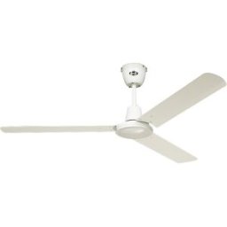 kaiserkraft Ventoinha de teto TRISTAR II, Ø da pá do rotor 920 mm, pintada a branco, Ventoinha de teto TRISTAR II, Ø da pá do rotor 920 mm, pintada a branco. 3 pás. Adequado para inclinações até 38°. Montagem fácil. Ventoinha de teto TRISTAR II, Ø 920 mm,
