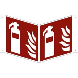 kaiserkraft Sinais de segurança contra incêndios, extintor, embalagem de 10 unid., alumínio, linha panorâmica, 150 x 150 mm, Sinais de segurança contra incêndios, extintor, embalagem de 10 unid., alumínio, linha panorâmica, 150 x 150 mm. Orientação imedia