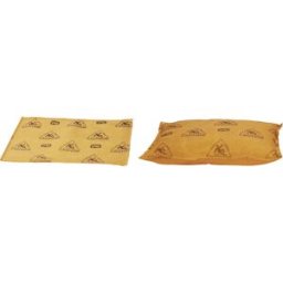 PIG Pads absorventes de água Absorb-&-Lock™ , 10 unidades, CxL 360 x 360 mm, laranja, Pads absorventes de água Absorb-&-Lock™, 10 unidades, CxL 360 x 360 mm, laranja. Incha em contacto com a água e expande-se. Formam uma barreira que impede que mais fugas