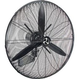 kaiserkraft Ventoinha de parede industrial IP44, com roda de pás, preto, Ventoinha de parede industrial IP44, com roda de pás, preto. Versão de parede prática para evitar o perigo de tropeçar. Proteção contra o pó e proteção contra salpicos de água de aco