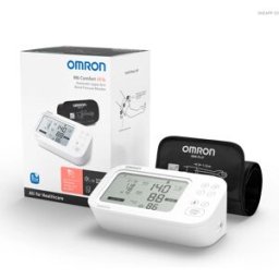 Tensiómetro automático de braço Omron M6 Comfort: Com detecção de arritmias, ecrã dual e resultados mais precisos(HEM-7360-E)