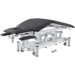 Marquesa Elétrica Nott Coinfycare: Cinco Corpos, Triplo Motor, Reposabrazos Abatibles e Estofado PU para Estétitca e Fisioterapia