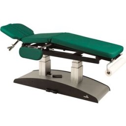 Marquesa elétrica Ecopostural: Elevação vertical com duas colunas, três corpos com reposabrazos e cabeça inclinable 70º (50x198 cm)