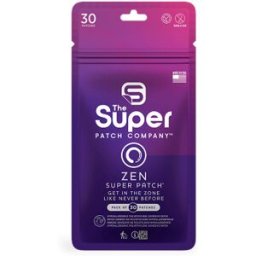 Zen Super Patch - Pacote de 30 parches. Tecnologia vibrotáctil VTT 2.0 pára acalma, focagem e bem-estar mental