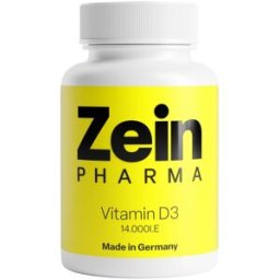 ZeinPharma Vitamina D3 5.000 U.I. Suplemento Alimentar Reforço do Sistema Imunitário 120 caps.