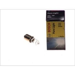 Lâmpada secundária BOSCH H5W Pure Light 12V/ 5W, 1 peça