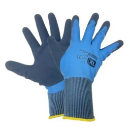 Luvas de Trabalho Impermeáveis Revestidas a Látex TOOLHUB 12 Pares