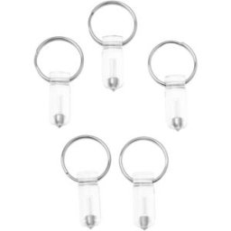 Glow Rhino Spark Glow Fobs SPARK-001-5PK-GBPYR, 5 Color Multipack