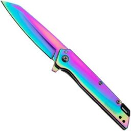 Kershaw Misdirect Rainbow 1365RBW, 4Cr14, Stainless Steel, navalha