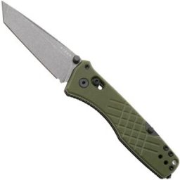 Kizer Vanguard Aegis T V3774CTA2 Graywashed AEB-L, Olive Green G10, navalha, Azo design