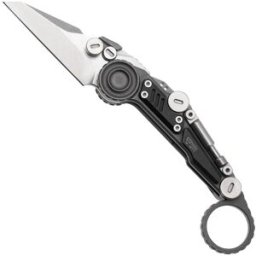 NOC Knives Shuukaku MT-1105 Two Tone M390, Titanium Black Inlay, navalha