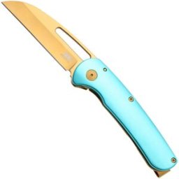 SOG Escape FL 2.0 14-52-02-57, Gold TiNi 440C, Gold Stainless Steel Blue Aluminium, navalha