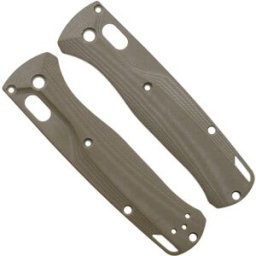 Flytanium Benchmade Bugout Crossfade Scales FLY-0874, OD Green G10, capas de cabo