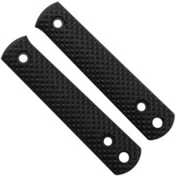 Böker BFF Packlite Handle Scales 190003 Black Micarta Pyramid, capas de cabo