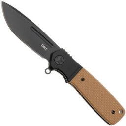 CRKT Homefront superior Compact Black DLC K245BKP Desert Tan G10 navalha, Ken Onion design
