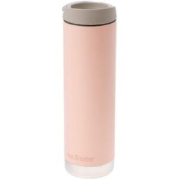 Klean Kanteen TKWide Insulated Coffee Tumbler Café Cap 1011154 Peach Parfait, garrafa térmica, 592 ml