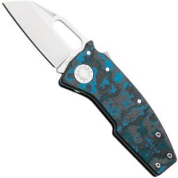 Demko Knives Demko Nano-Shark NANO-20CV-FC-ARC-SF Shark Foot CPM 20CV, Fat Carbon Arctic Storm, navalha