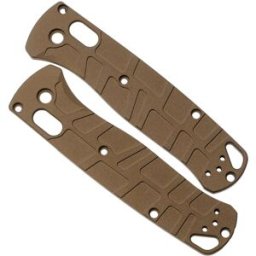 Lex Custom Benchmade Bugout 535 Scales BUTH148 Turtle Burnt Bronze Titanium, capas de cabo