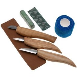 BeaverCraft S15 Starter Chip and Whittle Knife Set, conjunto de talhar madeira
