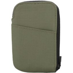 Alpaka Gear Zip Card Pouch AD010570518 Green, Axoflux 210D, porta-cartões e bolsa