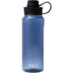 Yeti Yonder Water Bottle 34oz Tether Cap, Navy Blue, garrafa com tampa de argola, 1L
