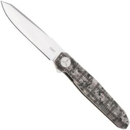 CRKT Facet K253TM390 Satin M390, Rivet Titanium, navalha, Ken Onion design