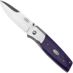 Fällkniven PXLpd Juma, Satin Elmax, Purple Dragon faca de cavalheiro